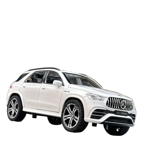 WHYMIRRJ Druckguss 1:32 for BenzsGLE GLE 63S Maßstab Legierung Automodelle Realistische Vorgefertigte Metallfahrzeugmodell-Display-Kollektion(White) von WHYMIRRJ