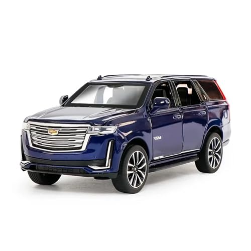 WHYMIRRJ Druckguss 1:32 for Cadillac Escalade Scale Alloy Car Models Realistische Vorgefertigte Metallfahrzeugmodell-Display-Kollektion(Blue) von WHYMIRRJ