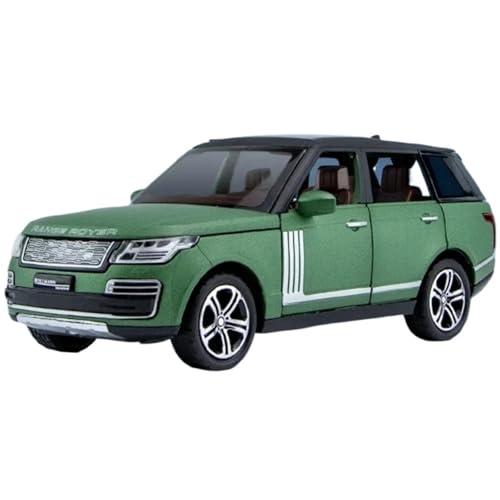 WHYMIRRJ Druckguss 1:32 for Land Rover Range Rover Maßstab Legierung Automodelle Realistische Vorgefertigte Metallfahrzeugmodellanzeige(Green) von WHYMIRRJ