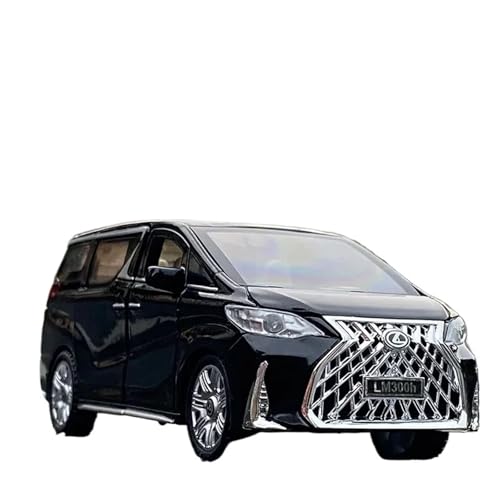 WHYMIRRJ Druckguss 1:32 for Lexus LM300 MPV Maßstab Legierung Automodelle Realistische Vorgefertigte Metallfahrzeugmodell Display Sammlung(Black) von WHYMIRRJ