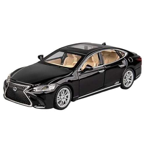 WHYMIRRJ Druckguss 1:32 for Lexus LS500H Legierung Automodelle Maßstab Metall Fahrzeug Modell Kits Ornamente Sammlung Souvenirs(Black) von WHYMIRRJ