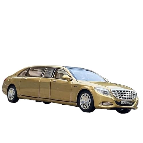 WHYMIRRJ Druckguss 1:32 for Maybachs S650 Legierung Automodelle Maßstab Realistische Metall Fahrzeug Modell Ornamente Sammlung Souvenirs(Metallic) von WHYMIRRJ