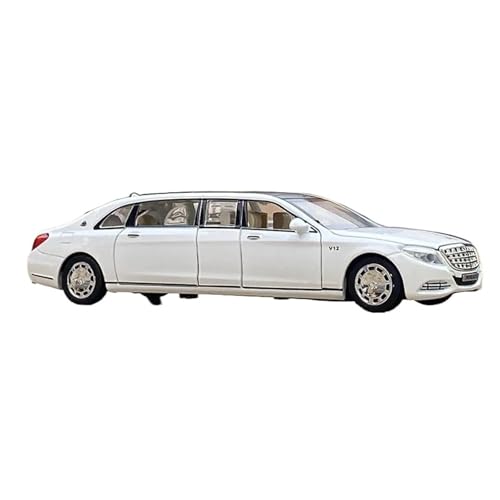 WHYMIRRJ Druckguss 1:32 for Maybachs S650 Legierung Automodelle Maßstab Realistische Metall Fahrzeug Modell Ornamente Sammlung Souvenirs(White) von WHYMIRRJ