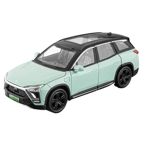 WHYMIRRJ Druckguss 1:32 for NIO ES8 Maßstab Legierung Automodelle Realistische Luxus Volltür Metall Fahrzeugmodell Display Sammlung(Green) von WHYMIRRJ