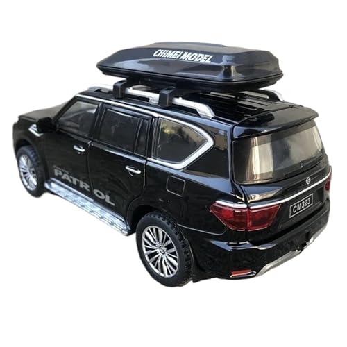 WHYMIRRJ Druckguss 1:32 for Nissan Patrol Y62 Maßstab Legierung Automodelle Simulation Vorgefertigte Fahrzeugmodell Sammlung Souvenirs(Black) von WHYMIRRJ
