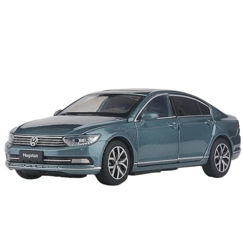 WHYMIRRJ Druckguss 1:32 for VW Magotan Passat Maßstab Legierung Automodelle Realistische Exquisite Vorgefertigte Metallfahrzeugmodellsammlung(Green) von WHYMIRRJ