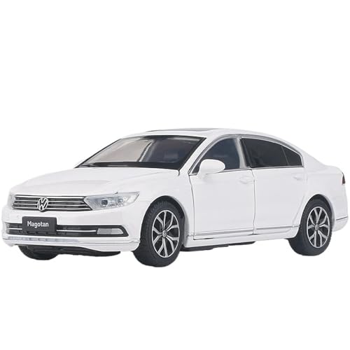 WHYMIRRJ Druckguss 1:32 for VW Passat Legierung Automodelle Simulation Exquisite Maßstab Fahrzeugmodell Display Sammlung Souvenirs(White) von WHYMIRRJ