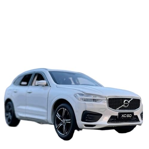 WHYMIRRJ Druckguss 1:32 for Volvos XC60 Legierung Automodelle Maßstab Luxus Metall Fahrzeugmodell Display Ornamente Sammlung Souvenirs(White) von WHYMIRRJ