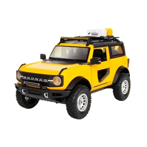WHYMIRRJ Druckguss 1:32 für Ford Bronco Lima Legierung Auto-Modelle Simulation Miniatur-Nachbildung Fahrzeugmodell für Auto-Enthusiasten Geschenk (gelb) von WHYMIRRJ