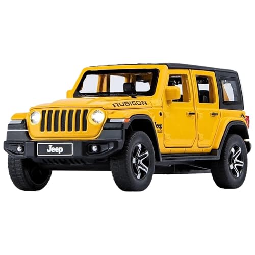 WHYMIRRJ Druckguss 1:32 für Jeeps Wrangler Rubicon Druckguss Legierung Auto Modell Maßstab Modellbausätze Sammlerstück Display Ornamente (C) von WHYMIRRJ