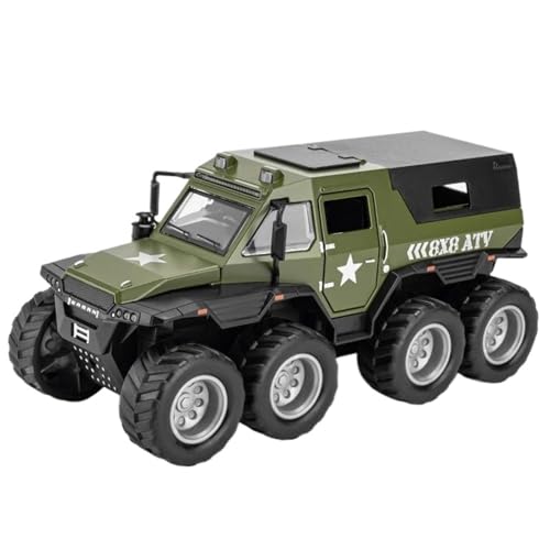 WHYMIRRJ Druckguss 1:32 für Schamanenpolizei, 20,3 x 20,3 cm, Geländewagen, Druckguss, Legierung, Modell, Sammlerstück, Ornamente, Grün WHYMIRRJ Druckguss 1:32 für Schamanenpolizei, 20,3 x 20,3 cm, Geländewagen, Druckguss, Legierung, Modell, Sammlerstück, Ornamente, Grün von WHYMIRRJ