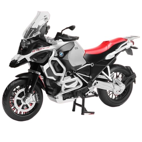 WHYMIRRJ Druckguss für R1250 GS. 1:12 Legierung Druckguss Auto Motorrad Modell Druckguss statisches Motorrad Modell dekorative Souvenirs Geschenk (rot) von WHYMIRRJ