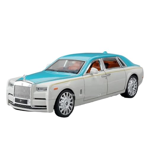 WHYMIRRJ Maßstab 1:20 für Rolls-Royce Cullinan Phantom-Legierungs-Auto-Modelle, maßstabsgetreue Modellbausätze, Fahrzeugmodell-Display, Sammlerstück, vorgefertigte Fahrzeuge, Modell (Phantomblau) WHYMIRRJ Maßstab 1:20 für Rolls-Royce Cullinan Phantom-Legierungs-Auto-Modelle, maßstabsgetreue Modellbausätze, Fahrzeugmodell-Display, Sammlerstück, vorgefertigte Fahrzeuge, Modell (Phantomblau) von WHYMIRRJ