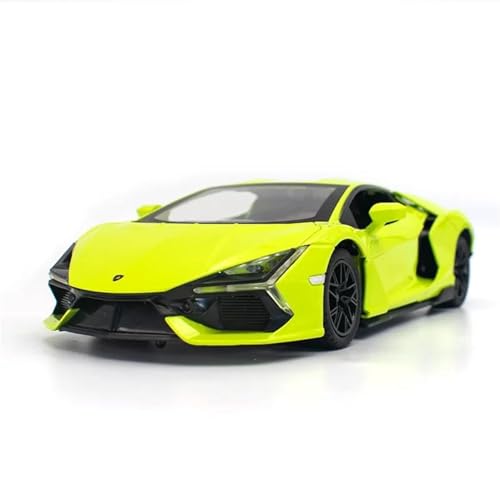 WHYMIRRJ Maßstab 1:24 für Lamborghini Revuelto Legierung Auto Modelle Maßstab Fahrzeug Modell Display Simulation Sammlung Ornamente Vorgefertigte Fahrzeuge Modell (Grün) von WHYMIRRJ