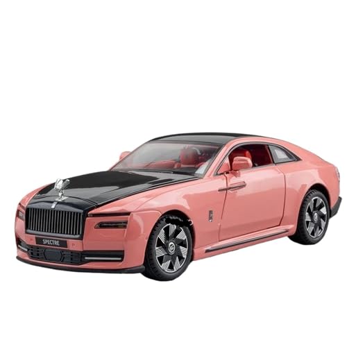 WHYMIRRJ Maßstab 1:24 für Rolls Royce Dawn Druckguss-Auto-Modelle, Maßstab, Modellbausätze, Fahrzeugmodell-Display, Sammlerstück, vorgefertigte Fahrzeuge, Modell (rot) von WHYMIRRJ