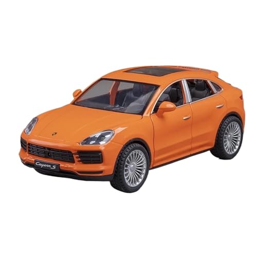 WHYMIRRJ Maßstab 1:24 für Toyota RAV4 Sienna Maßstab Druckgusslegierung, Auto-Modelle, zu öffnende Türen, Sammlermodell, dekorative Souvenirs, vorgefertigte Fahrzeuge, Modell (orange) von WHYMIRRJ
