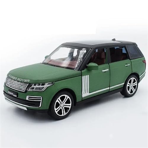WHYMIRRJ Maßstab 1:32 für Land Rover Maßstab 1:32, Druckguss, Legierung, Auto-Modelle, Sammlerstück, Metall, Dekoration, Souvenirs, vorgefertigte Fahrzeuge, Modell (grün) von WHYMIRRJ