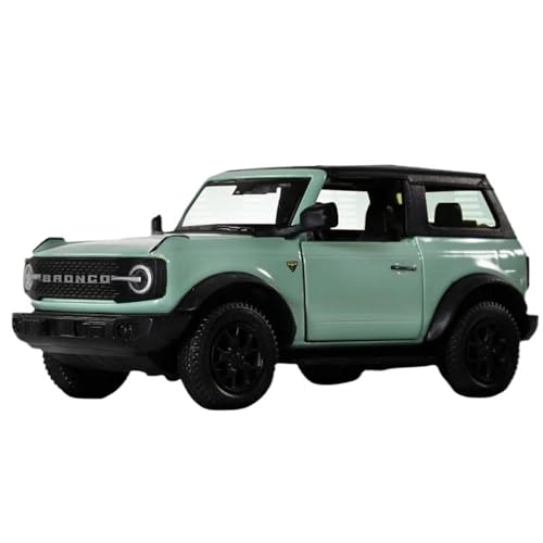 WHYMIRRJ Maßstab 1:36 für Ford Bronco für Porsche 911 Revuelto Legierung Auto-Modelle Sammlerstück Metall Fahrzeug dekorative Souvenirs vorgefertigte Fahrzeuge Modell (Bronco Green) von WHYMIRRJ