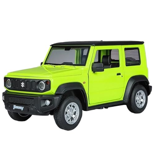 WHYMIRRJ Maßstabsauto Automodelle Aus Druckguss Legierung Für SUZUKI Jimny Im Maßstab 1:24 Maßstabsmodellsatz Türen Öffnen Dekorative Souvenirs Für Fahrzeuge Miniatur Sammler(Grün) von WHYMIRRJ