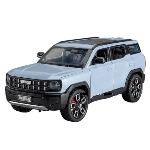 WHYMIRRJ Maßstabsmodell 1:24 für Great Wall Haval X-DOG Druckguss Legierung Auto Modelle Maßstab Modellbausätze Fahrzeugmodell-Display Sammlerstück Vorgefertigte Fahrzeuge Modell (Haval Blue) von WHYMIRRJ