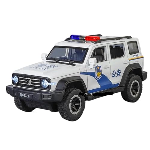 WHYMIRRJ Maßstabsmodell 1:24 für Panzer 500 HI4-T 300 Legierung Auto Modelle öffnende Türen Metall Fahrzeug Simulation Sammlung Ornamente vorgefertigte Fahrzeuge Modell (Tank 300 weiß) von WHYMIRRJ