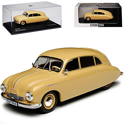 WHlTEBOX Tatra T600 Tatraplan Limousine Beige 1948-1952 limitiert 1 von 1000 Stück 1/43 Whitebox Modell Auto mit individiuellem Wunschkennzeichen WHlTEBOX Tatra T600 Tatraplan Limousine Beige 1948-1952 limitiert 1 von 1000 Stück 1/43 Whitebox Modell Auto mit individiuellem Wunschkennzeichen von WHlTEBOX