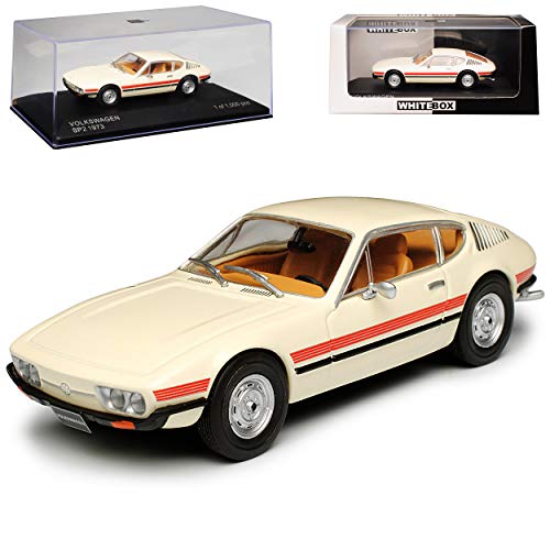 WHlTEBOX Volkwagen SP2 Coupe Brasilien Beige Weiss 1972-1976 limitiert 1 von 1000 Stück 1/43 Whitebox Modell Auto WHlTEBOX Volkwagen SP2 Coupe Brasilien Beige Weiss 1972-1976 limitiert 1 von 1000 Stück 1/43 Whitebox Modell Auto von WHlTEBOX