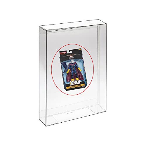 WICAREYO 10pcs Schutzhülle Protective Case Durchsichtigem Kunststoff Hüllen für Marvel Legends 6 Zoll Standard Actionfiguren von WICAREYO