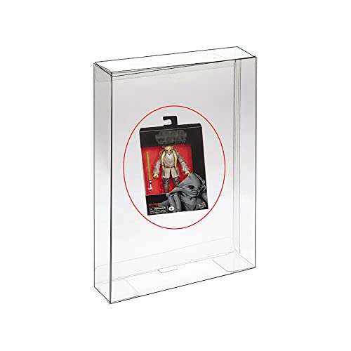 WICAREYO 10pcs Schutzhülle Protective Case durchsichtigem Kunststoff Hüllen für Star Wars Black Series 6 Inch Figures von WICAREYO