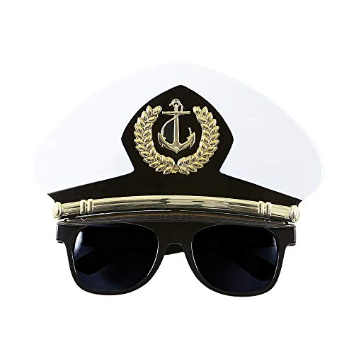 W WIDMANN MILANO Party Fashion - Brille Kapitän, Marine Kostümzubehör, Accessoire Faschingskostüme W WIDMANN MILANO Party Fashion - Brille Kapitän, Marine Kostümzubehör, Accessoire Faschingskostüme von WIDMANN MILANO PARTY FASHION