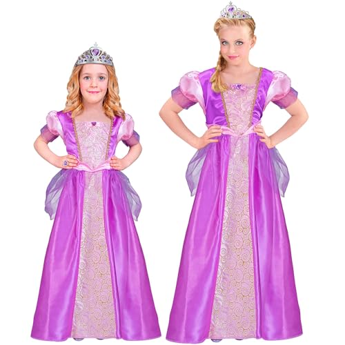 W WIDMANN MILANO Party Fashion - Kinderkostüm Prinzessin, Kleid und Tiara, Königin, Märchen, Faschingskostüm von W WIDMANN MILANO Party Fashion
