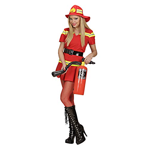 W WIDMANN MILANO Party Fashion - Kostüm Feuerwehrfrau, Kleid, Gürtel und Helm, Karneval, Mottoparty W WIDMANN MILANO Party Fashion - Kostüm Feuerwehrfrau, Kleid, Gürtel und Helm, Karneval, Mottoparty von WIDMANN MILANO PARTY FASHION