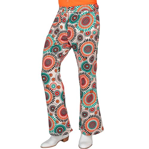 W WIDMANN MILANO Party Fashion - 60er Jahre Hose für Herren, Hippie, Reggae, Flower Power, Disco Fever, Schlagermove von W WIDMANN MILANO Party Fashion