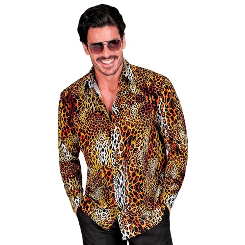 Widmann - Party Fashion Hemd, Leoparden Muster, Herrenhemd, langarm, Animal Print, Tierkostüm Widmann - Party Fashion Hemd, Leoparden Muster, Herrenhemd, langarm, Animal Print, Tierkostüm von WIDMANN MILANO PARTY FASHION