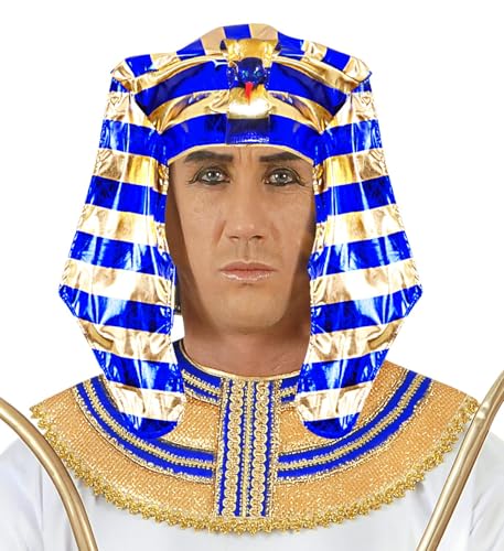 Widmann WID34085 Kopfbedeckung Ägyptischer Pharao, mehrfarbig, Einheitsgröße von Widmann