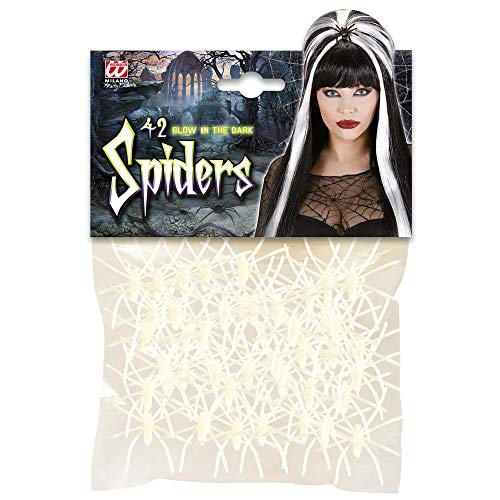 Widmann 5381F - Fluoreszierende Spinnen, leuchten in der Dunkelheit, Horror, Halloween Widmann 5381F - Fluoreszierende Spinnen, leuchten in der Dunkelheit, Horror, Halloween von WIDMANN MILANO PARTY FASHION