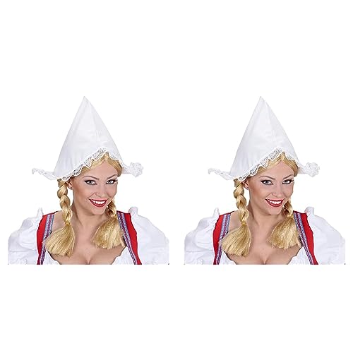Widmann - Hut Holländerin, weiß, Haube, niederländische Tracht, Kopfschmuck, Holland, Fasching, Karneval Widmann - Hut Holländerin, weiß, Haube, niederländische Tracht, Kopfschmuck, Holland, Fasching, Karneval von WIDMANN