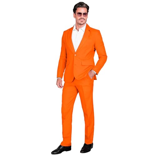 W WIDMANN MILANO Party Fashion - Farbiger Anzug für Herren, Jackett und Hose, Showman, Disco Fever, Casino Mottoparty W WIDMANN MILANO Party Fashion - Farbiger Anzug für Herren, Jackett und Hose, Showman, Disco Fever, Casino Mottoparty von W WIDMANN MILANO Party Fashion