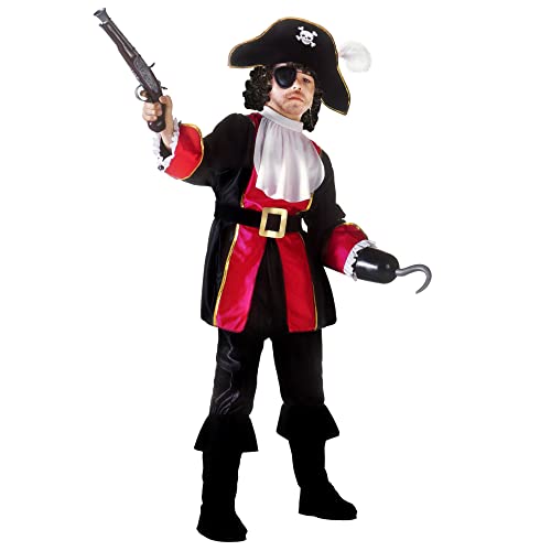 widmann 38836 Costume CAPITANO PIRATA 128 cm / 5-7 Years von W WIDMANN MILANO Party Fashion