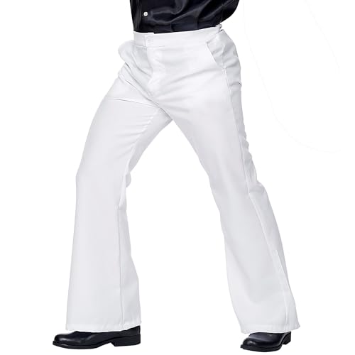 "70s MAN PANTS" white - (XXL) von WIDMANN