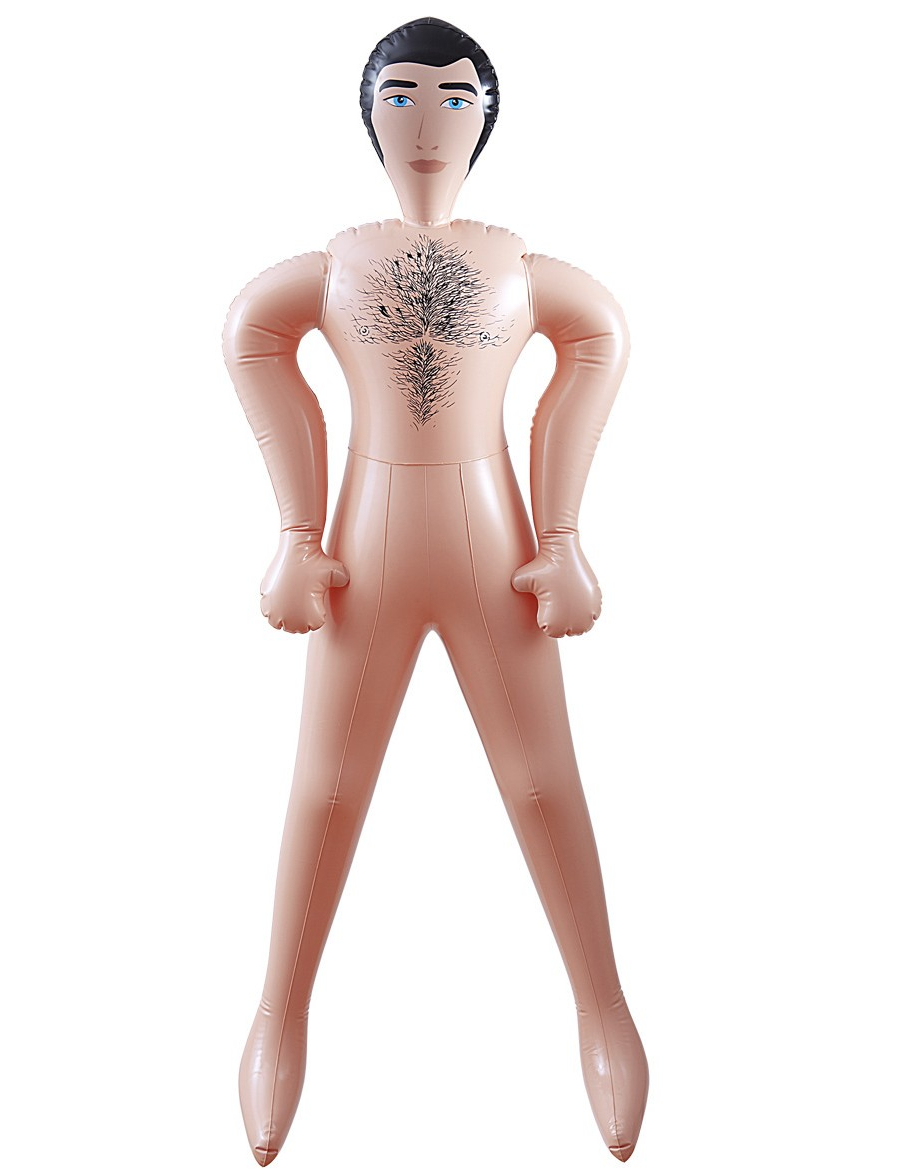 Aufblasbare Gummipuppe Mann JGA Scherzartikel beige 150cm Aufblasbare Gummipuppe Mann JGA Scherzartikel beige 150cm von WIDMANN