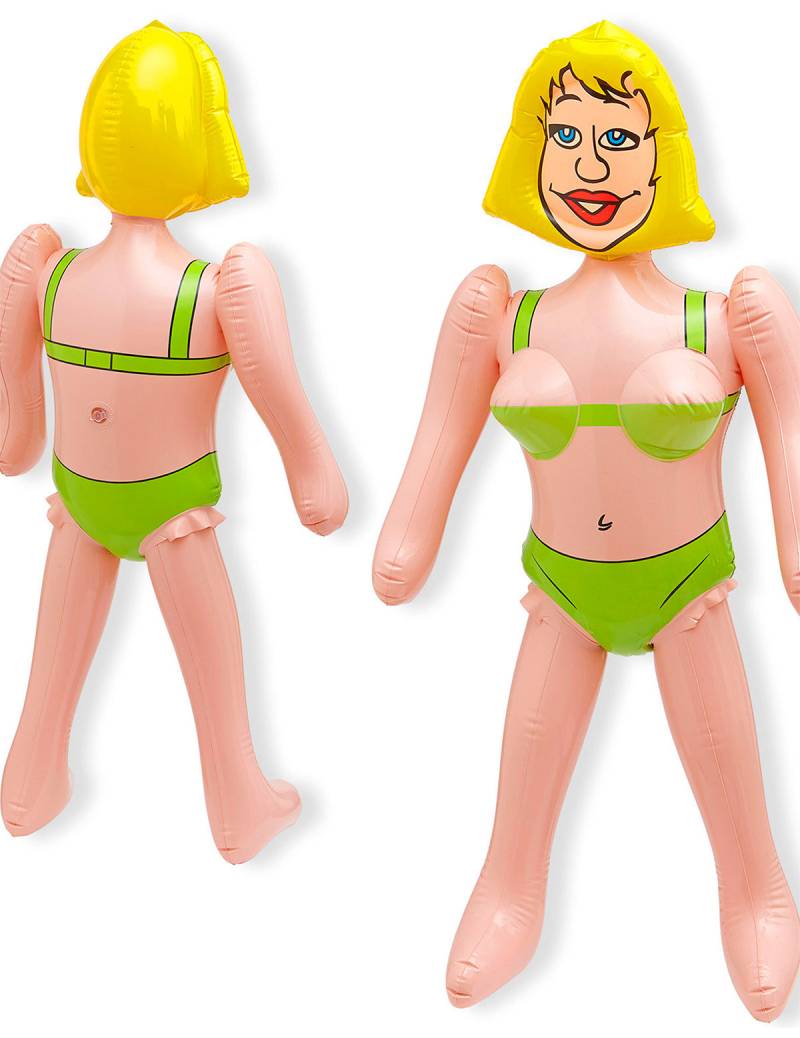 Aufblasbare Gummipuppe von WIDMANN