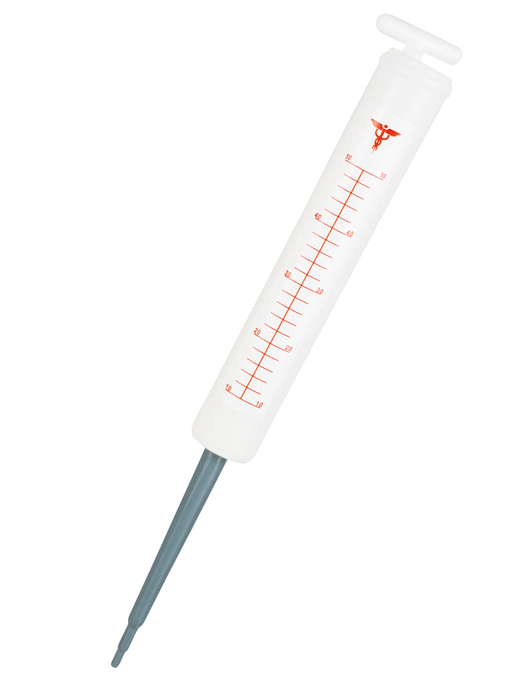 Aufblasbare Spritze 50cm weiss-rot Aufblasbare Spritze 50cm weiss-rot von WIDMANN