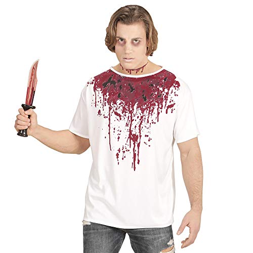 Widmann - Shirt blutverschmiert, T-Shirt, Psycho, Halloween, Karneval, Mottoparty von W WIDMANN MILANO Party Fashion