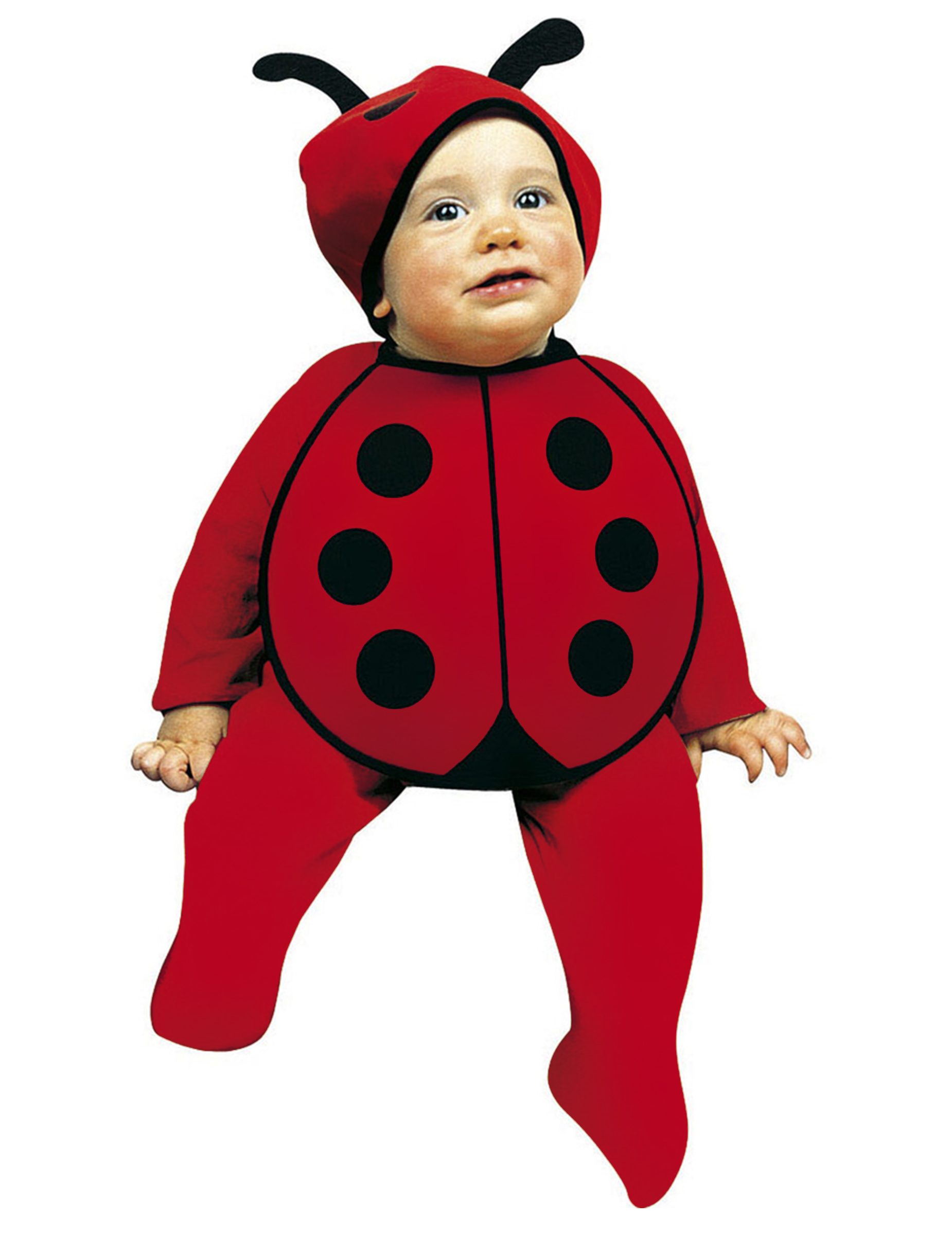 Baby Marienkäferchen Kostüm Set Babykostüm schwarz-rot von WIDMANN