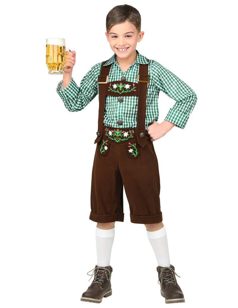 Bayerisches Kostüm für Jungen grün Bayerisches Kostüm für Jungen grün von WIDMANN