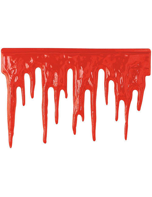 Blutstropfen Halloween Wanddeko-Folie rot 60x40cm Blutstropfen Halloween Wanddeko-Folie rot 60x40cm von WIDMANN