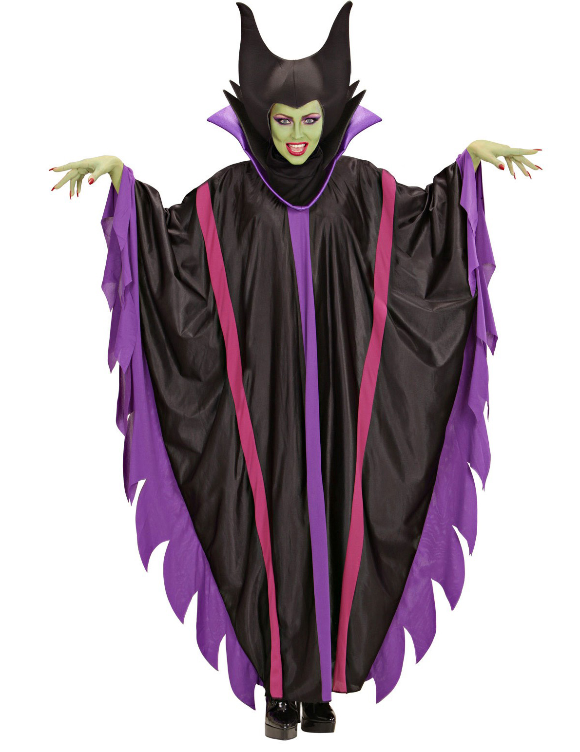 Böse Fee Halloween Damenkostüm schwarz-lila Böse Fee Halloween Damenkostüm schwarz-lila von WIDMANN