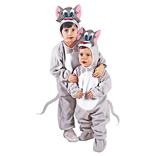 W WIDMANN MILANO Party Fashion - Kinderkostüm Katze, Overall und Kopfbedeckung, Kater, Tierkostüm von W WIDMANN MILANO Party Fashion