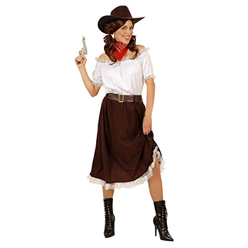 "COWGIRL" (shirt, skirt, belt, hat) - (XXL) von WIDMANN